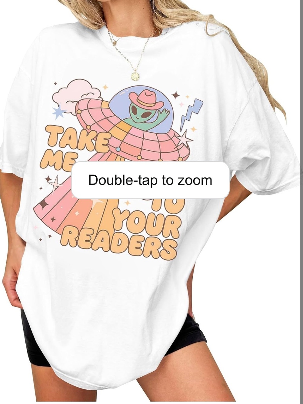 Funny Teacher Shirt, Reading Tee, Back To School Shirt Gift Aliens Space Large